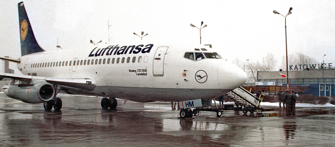 Dwadzieścia lat Lufthansy w Katowice Airport