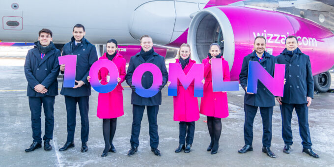 100-milionowy pasażer Wizz Air w Polsce